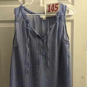 Lot 145 Blue ladies blouse - Liz Clairborne